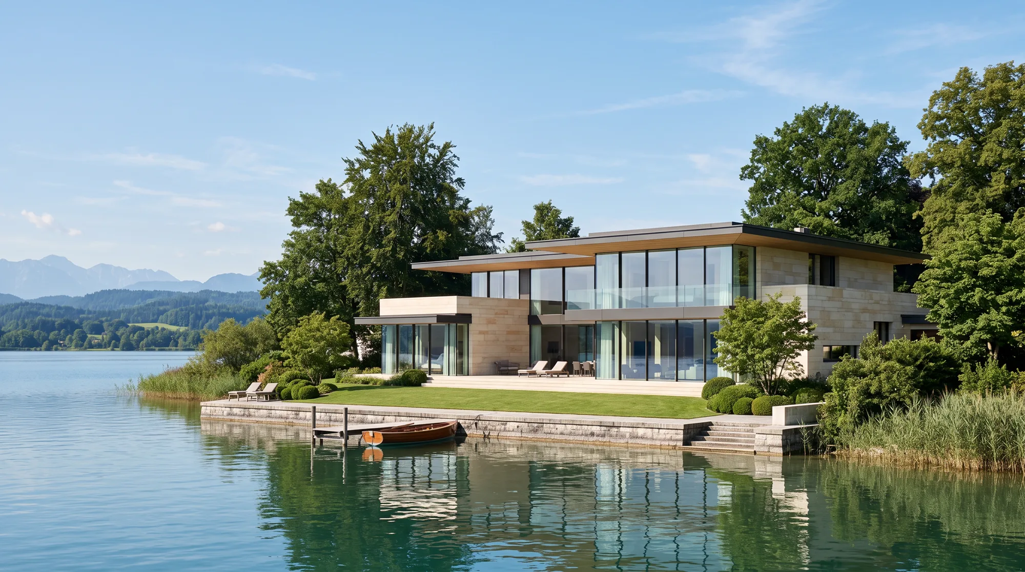Villa Riverside, Starnberger See · Westufer